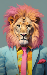 Lion portrait