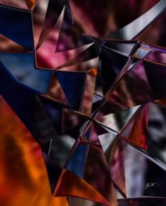 Painting from collection "Autumn mirrors" 2025