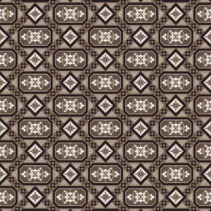 Mosaic Wallpaper “Coffee Tiles”