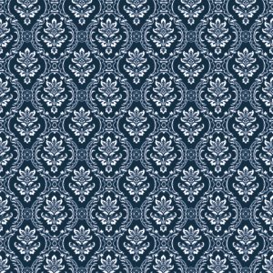 Luxurious Damask Pattern Wallpaper